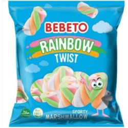 Bebeto Marshmallows Rainbow Twist Sporty 275 g