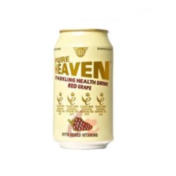 Pure Heaven Sparking Health Drink Red Grape 25 cl x6