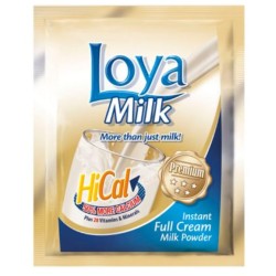 Loya Full Cream Instant Milk Powder Sachet 14 g x20